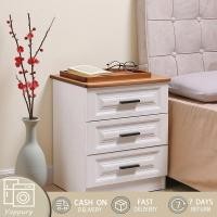 ราคา โต๊ะข้างเตียงสีขาวแฟชั่น ตู้เซฟลิ้นชักอเนกประสงค์ 40 37 57cmโต๊ะข้างเตียง ตู้เซฟห้องนอนขนาดเล็ก ตู้เซฟหัวเตียงที่สะดวก (24930002220)