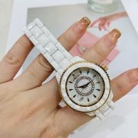 ราคา นาฬิกาข้อมือเซรามิกสีขาวสำหรับผู้หญิงนาฬิกาผู้หญิงสไตล์ชาแนล J12ของแท้ดูแพงแบรนด์ดังกันน้ำแบบใหม่ปี2023 (21923444018)