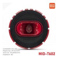 ราคา MiD T602 ลำโพงฟูลเรนจ์6นิ้ว แม่เหล็ก115x15มม วอยซ์KCCAW38 5มม 8โอห์ม ลำโพงฟูลเรนจ์ ลำโพงบลูทูธ เครื่องเสียงติดรถยนต์ ลำโพง Full Range 1ดอก (12505929688)