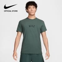 ราคา Nike Mens Dri FIT Swoosh 2 Tee Vintage Green (24956790320)
