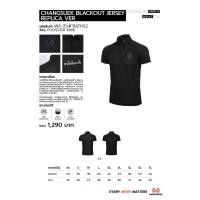 ราคา Warrix เสื้อฟุตบอลทีมชาติไทย ปักตัวอักษร ธ สถิตในดวงใจ ด้านหลัง สีดำ แบล็คเอ้าท์ รหัส WA 254FBATH52 (25571390550)