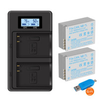 ราคา CITYORK NB 7L แบตเตอรี่ LCD Charger สำหรับ Canon PowerShot G11 G10 SX30 G12 SX30IS แบตเตอรี่กล้อง1800 mAh (21538864958)