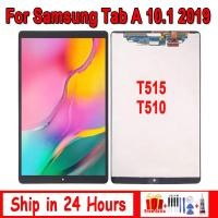 ราคา Galaxy Tab A Samsung หน้าจอ LCD สำหรับ10 1 2019 T510 T515 T517 SM T515ชิ้นส่วนจอสัมผัสแอลซีดีของเครื่องแปลงดิจิทัล SM T510 (23388559437)