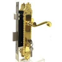 ราคา มือจับประตู ก้านโยก รุ่น Z 90 SERIES มือจับประตูบ้าน ระบบมอร์ทิสล็อค ตลับลิ้นล็อค กุญแจ พร้อมอุปกรณ์ล็อคครบชุด ลายโบราณ สวยงาม คลาสสิค (24029412890)