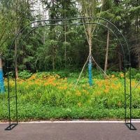 ราคา รACK European Style Garden Lattice Plant Climbing Frame Flower Arch Support for Roses And Vines New Model Outdoor Gardening (22335738230)