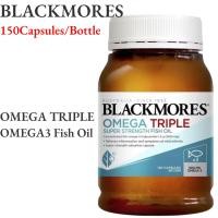 ราคา Blackmores Omega Triple Concentrated Fish Oil 150Capsules แบล็คมอร์ น้ำมันปลา โอเมก้าทริปเปิ้ล รุ่นเข้มข้น Blackmores Omega3 (24932096334)