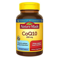 ราคา ต้นฉบับนำเข้า NatureMade CoQ10 Day Vime Coenzyme Q10 200mg แคปซูลนิ่ม 140 แคปซูล Exp 2027 (24773151488)