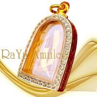 ราคา กรอบพระสำเร็จรูป งานเพชรจิวเวอรี่ทองอิตาลี ทรงพระกำแพงซุ้มกอ หน้ากระจก 2 0 x 3 2 cm รหัส 865 (21849944085)