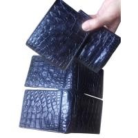 ราคา กระเป๋าหนังแท้ เป็นหนังส่วนท้องของจระเข้ หนังเรียบ (24247582950)