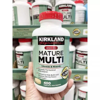 ราคา จัดส่งที่รวดเร็ว Kirkland Mature Multi Vitamins วิตามินรวมสำหรับอายุ 50 ขึ้นไป 400 Tablets (25252093072)