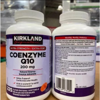 ราคา Exp 01 2028 Kirkland Signature Coenzyme Q10 100 mg 300 Clear Enteric Softgels (25356549132)