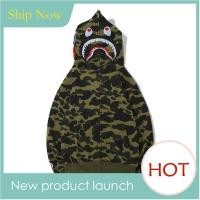 ราคา G MN ญี่ปุ่นเจ้าแบรนด์ bape ฉลามคลาสสิก hoodie ชายและหญิงคาร์ดิแกน Camo เสื้อกันหนาว XS 5XL (25012021538)