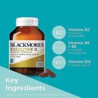 ราคา Blackmores Executive B Stress Formula ขนาด160เม็ด แบล็คมอร์ส วิตามินบี วิตามินแก้เครียด วิตามินออสเตรเลีย ของแท้ (25356995528)