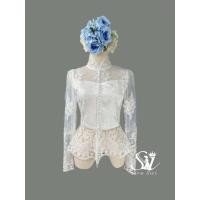 ราคา เสื้อลูกไม้แขนยาว เสื้อไว้ใส่ทำบุญ ชุดไทยใส่ทำบุญ ชุดใส่งานบวช เสื้อทำบุญ ชุดไทยงานแต่ง (22520261996)