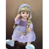 ราคา ตุ๊กตาซิลิโคน เด็กทารก ขนาด 55 ซม ของเล่นอาบน้ำเหมือนจริง ตุ๊กตา Reborn แบบจำลอง Bionic ตุ๊กตา ผ้าฝ้าย สำหรับเด็ก (24696321968)