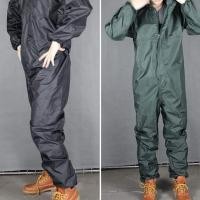 ราคา Yours MO Fashion Motorcycle Raincoat Conjoined Raincoat Overalls Men and Women Fission Rain Suit Rain Coat (24380242334)