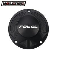 ราคา สำหรับ HONDA REBEL CMX 300 500 1100 CM300 CM500 CM1100รถจักรยานยนต์ CNC การใช้ถังแก๊สถังน้ำมันเบนซินฝาครอบ (20221615512)