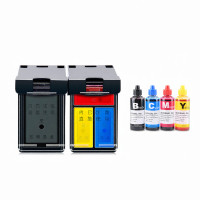 ราคา ตลับหมึกสำหรับ HP Deskjet 2621 2628 1110 1112 ความจุสูง สามารถเติมใหม่ได้ (25405896583)