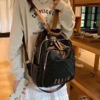 ราคา กระเป๋าเป้สะพายหลังผู้หญิงความจุขนาดใหญ่ กระเป๋าเดินทางแบบลำลอง กระเป๋าสะพายข้างแบบสะพายข้าง กระเป๋าเป้สะพายหลังแบบสะพายข้างสำหรับเดินทาง (22251849370)