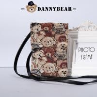 ราคา กระเป๋าสะพายข้างใบเล็กทันสมัย Danny Bear สําหรับใช้ประจําวัน กระเป๋าสะพายไหล่อเนกประสงค์พร้อมการตกแต่งดอกไม้ทอผ้า (22370099162)
