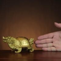 ราคา เต่ามังกรทองเหลืองเต่าอายุยืนเต่า Fengshui เต่าพันปีของขวัญตกแต่งสำนักงานที่บ้าน (22938912134)