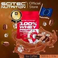 ราคา SCITEC NUTRITION Whey Protein เวย์โปรตีน 100 Whey Protein Ice Coffee 500g รสกาแฟเย็น เวย์โปรตีนเพิ่มกล้ามเนื้อ (12616386370)