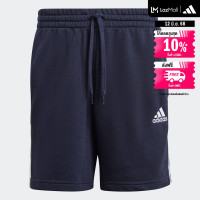 ราคา adidas ไลฟ์สไตล์ กางเกงผ้าเฟรนช์เทอร์รีย์ขาสั้น Essentials 3 Stripes ผู้ชาย สีน้ำเงิน GK9598 (22434750075)