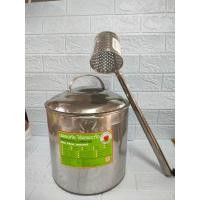 ราคา หม้อก๋วยเตี๋ยว เบอร์ 10 ขนาด 26 ซม 2 ช่องตรง แถมตะกร้อลวกเส้น 1อัน หม้อต้มซุป หม้อก๋วยเตี๋ยวปลอดภัยไร้สารตะกั่ว (4918948859)