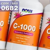 ราคา วิตามินซี Vitamin C 1000 Tablets by NOW FOODS Authentic Made in USA (23753274224)
