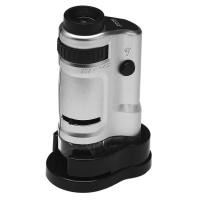 ราคา กล้องขยายมัลติฟังก์ชั่น 20X 40X พร้อมไฟ LED แว่นขยาย สำหรับงานส่องพระ เพชร อัญมณี กล้องขยาย Microscope จุลทรรศน์พกพา (24693440763)