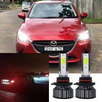 ราคา 2 ชิ้นสีขาว LED 6000K P1 หลอดไฟ NW ชุดไฟหน้าสําหรับ Mazda 2 ปี 2007 2014 โคมไฟหัว (22664314068)