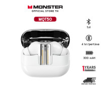 ราคา Monster MQT50 5 4 TWS หูฟังบลูทูธ หูฟังสเตอริโอ HIFI น้ำหนักเบา สวมใส่สบาย ANC ลดเสียงรบกวนได้อย่างมีประสิทธิภาพ (24915502192)