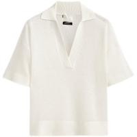 ราคา MASSIMO DUTTI เสื้อกันหนาวสีขาวแท้ลินินลำลองใหม่สำหรับผู้หญิง05697628250 5697628ใหม่สำหรับฤดูร้อน (20146975652)