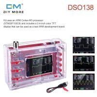 ราคา diymore DSO138 Oscilloscope Digital TFTพร้อมProbeคลิปทดสอบหนังจระเข้สำหรับArduino ARMการตรวจจับบอร์ดพัฒนาประกอบ2 4นิ้ว (15773187617)