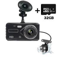 ราคา หน้าจอสัมผัส กล้องหน้ารถ จอ 4นิ้ว กล้องติดรถยนต์4K กล้องติดรถยนต์หน้าหลัง Full HD 1080P กล้องรถยนต์ กล้องรถ Car Camera (24975503694)