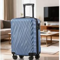 ราคา กระเป๋าเดินทาง วัสดุ ABS PC สีชมพู สีฟ้า ขนาด 20 24 นิ้ว ล้อหมุนได้ 360 องศา ดีไซน์เก๋ไก๋ กระเป๋าเดินทางโครงซิปพร้อมล้อ (25285429913)