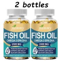 ราคา Omega 3 Fish Oil Supplement 2500 mg สุขภาพตาและข้อต่อ (25524476615)