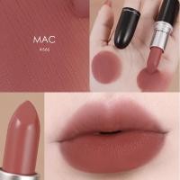 ราคา MAC Lipstick 3g ลิปสติแมค Lipstick 707 Ruby Woo 602 Chili 612 Russian Red ลิปสติกยอดฮิต เนื้อแมตต์หรู กันน้ำได้ (24968577689)