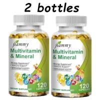 ราคา Multivitamin Minerals Capsule มัลติวิตามิน แร่ธาตุ อาหารเสริมเพิ่มพลังงาน 120pcs (25523737953)
