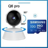 ราคา V380 Pro กล้องวงจรปิด กล้องวงจรปิดไร้สาย WiFI Full HD 4MP กล้องวงจร IP Camera 4 0ล้านพิกเซล Auto Tracking IP Camera (24761662236)