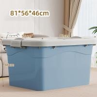 ราคา Gratz กล่องเก็บของ 25L 145L กล่องใส่ของ PP ฝาสไลด์ แบบพลิกได้ ลังใส่เสื้อผ้า ลังเก็บของ กล่องพลาสติกใส่ (24263451501)