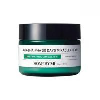 ราคา SOME By MI AHA BHA PHA 30 Days Miracle Cream 60g ครีมบำรุงผิวที่ช่วยปลอบประโลม (25116829857)