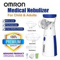ราคา รับประกัน 2 ปี Omron atomizer เครื่องพ่นยาพ่นหอบหืด Omron เครื่องพ่นยาพ่นพกพาแบบมีแบตเตอรี่รุ่นอัพเกรดใหม่ เหมาะสำหรับเด็กและผู้ใหญ (25586419385)