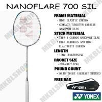 ราคา YONEX NANOFLARE 700 ไม้แบดมินตันเต็มรูปแบบคาร์บอนเดี่ยว 4 U 28 ปอนด์ 83 g (25233322724)