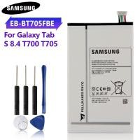 ราคา แบตเตอรี่ EB BT705FBC EB BT705FBEสำหรับSamsung GALAXY Tab S 8 4 SM T700 SM T705 T705ของแท้แบตเตอรี่4900MAh (17207755703)