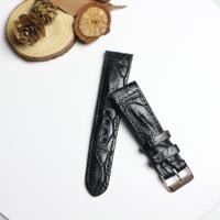 ราคา Genuine leather handmade สายนาฬิกาหนังจระเข้แท้ ส่วนกระดูก รุ่นพิเศษ งานแฮนด์เมด สีน้ำตาล ไซร์ 22 MM แถมสปริง รับประกันสินค้า (18907913278)