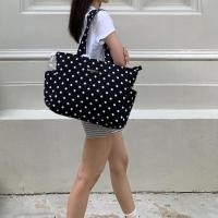 ราคา SUNSCRÈME CARRYALL DOT BAG กระเป๋ารุ่น CARRYALL ลายจุด (24971988599)