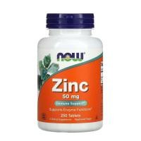 ราคา Now Foods Zinc 50 mg 250 tablets (24937648256)