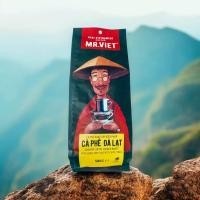 ราคา Mr Viet Da Lat Coffee Ground Medium Roast Rich Chocolate Caramel Notes Medium Coarse Grind 500g Bag Imported from Vietnam (23293283390)