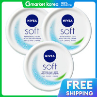 ราคา NIVEA นีเวีย นีเวีย ซอฟท์ รีเฟรชชิ่ง ให้ความชุ่มชื้น ครีม 200 มล x3 (25415171389)